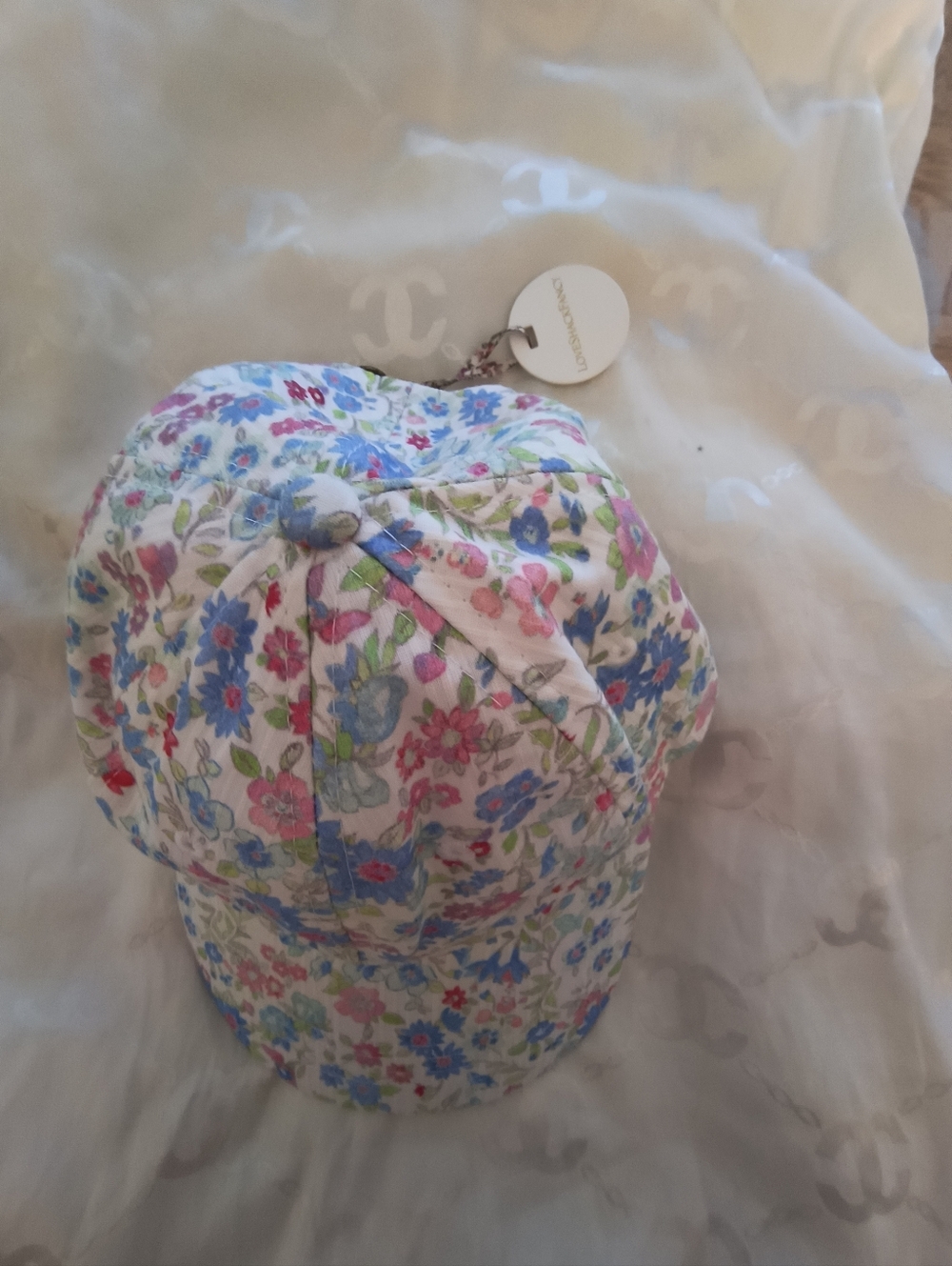 NWT LoveSackFancy Floral Hat Rare Sold Out Everywhere - Picture 3 of 6